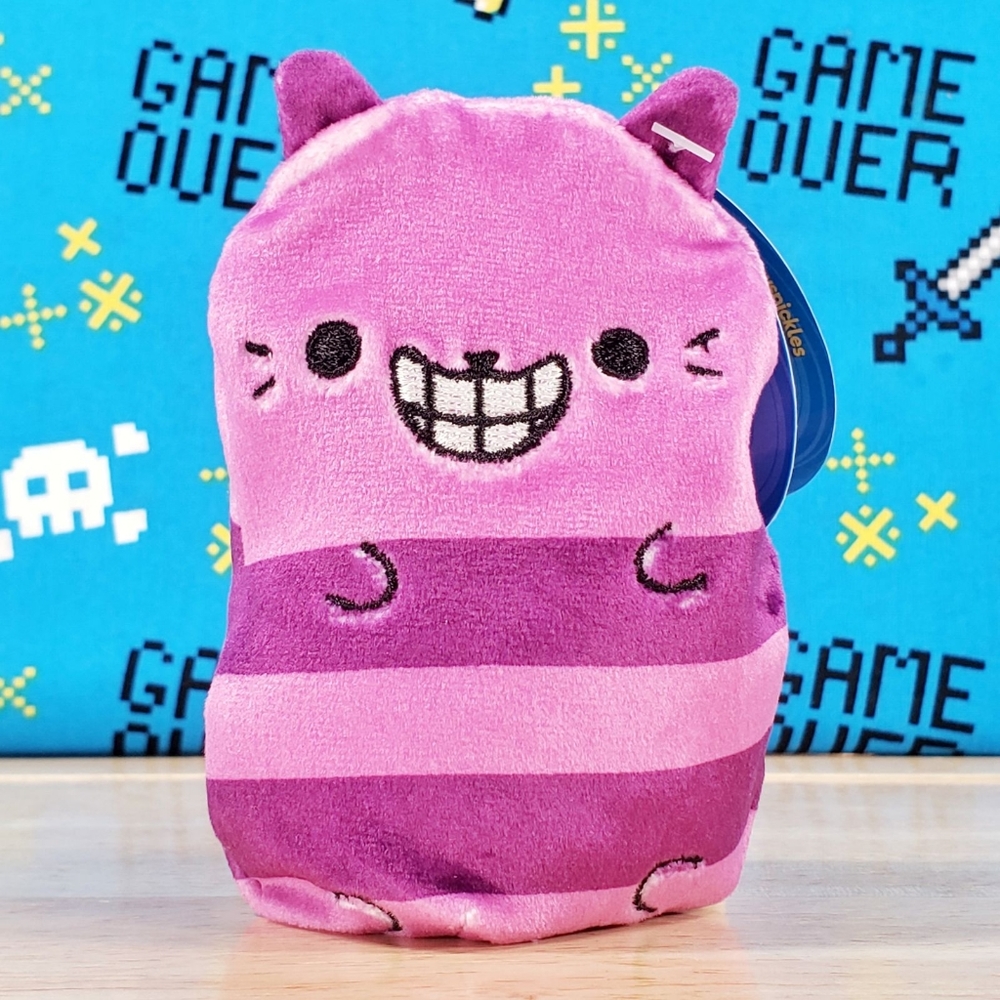 Cepia Cats Vs Pickles CHESIRE 4" #143 UltraSoft Stuffed CVP Plush Toy NWT
